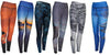 Women's Ocean Print Surf and Dive All Sport Leggings