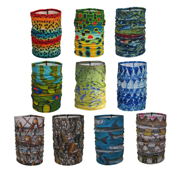 Fin-Flank Neck Gaiters