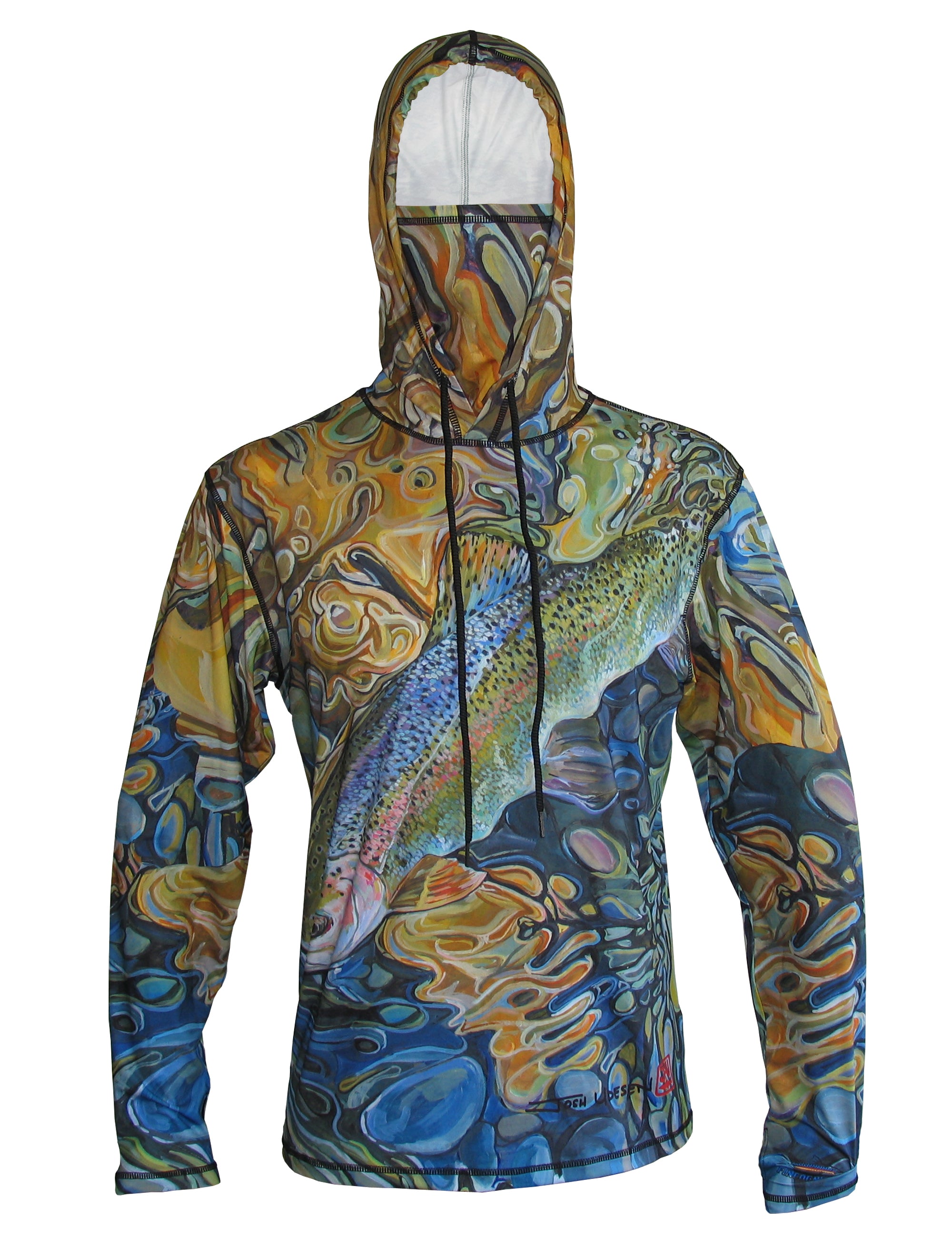 Magic Waters Rainbow Trout Graphic Fishing Hoodie - Cognito Brands, Inc.