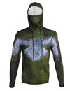 Owl Sun Protective Wildlife Graphic Hoodie