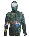 Secluded Brook Trout Graphic Fishing Hoodie