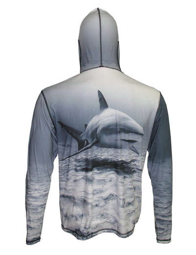 Shark Lightweight Ocean Graphic Hoodie