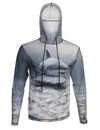 Shark Lightweight Ocean Graphic Hoodie