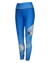 Snowboarder#3 Mountain Print Patterned All Sport Leggings