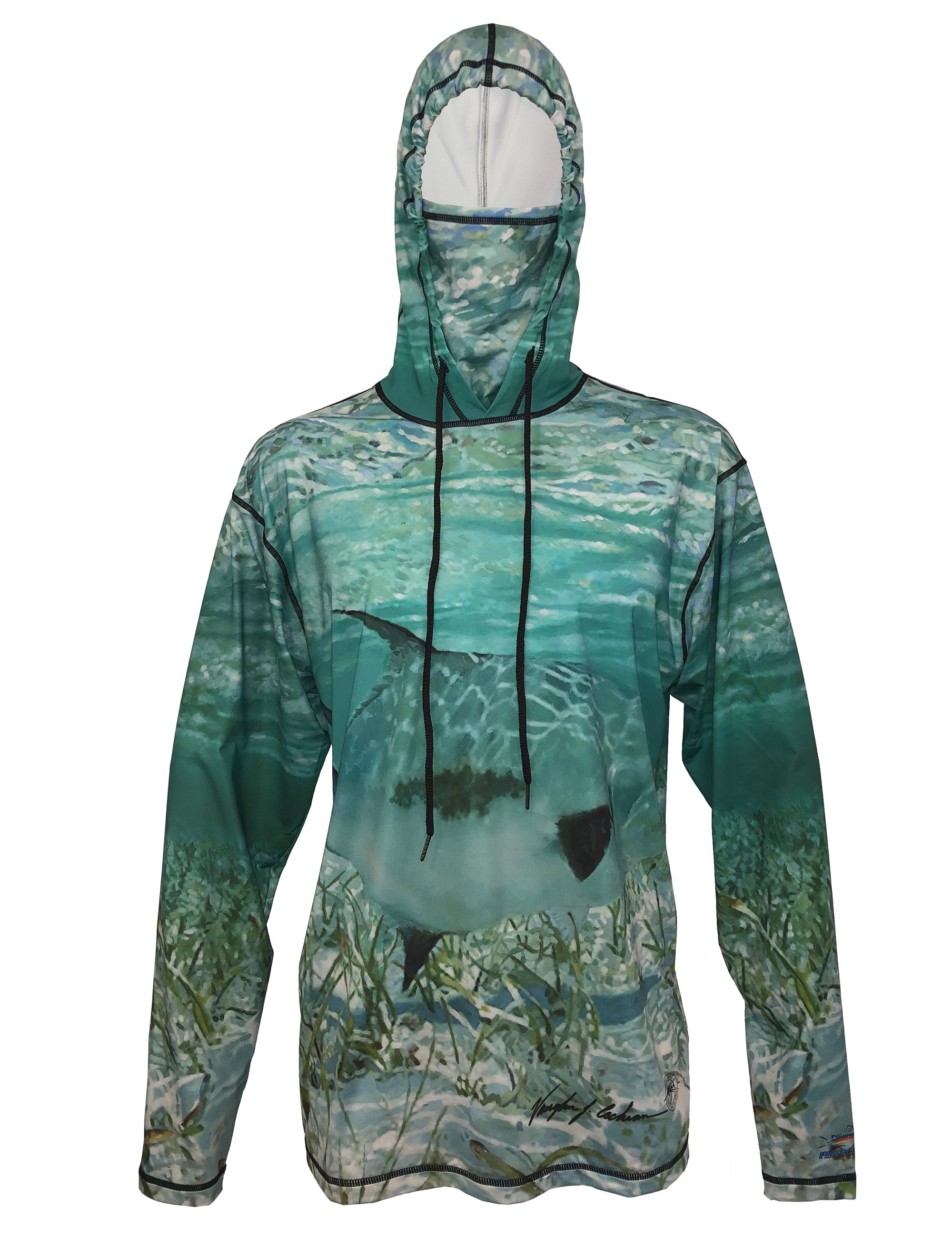 Permit Graphic Fishing Hoodie Fly Fishing Clothing and Apparel