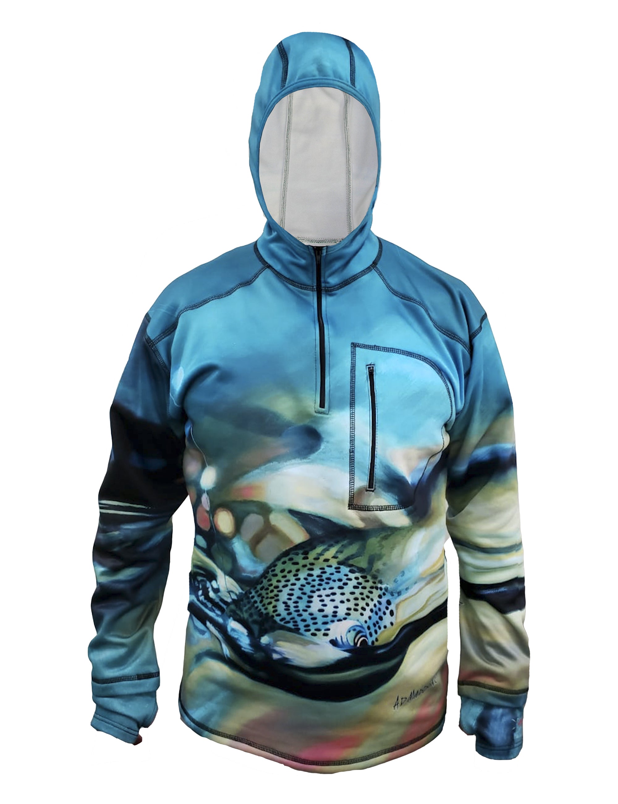 Took The One 1/4-Zip FlexShell Hoodie | Fly Fishing Clothing