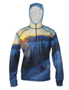 Above The Clouds 1/4 Zip Hoodie mountain clothing brand offers SPF Protection from harmful UV Rays.  Enjoy the picture hoodies or just spend a day skiing. 