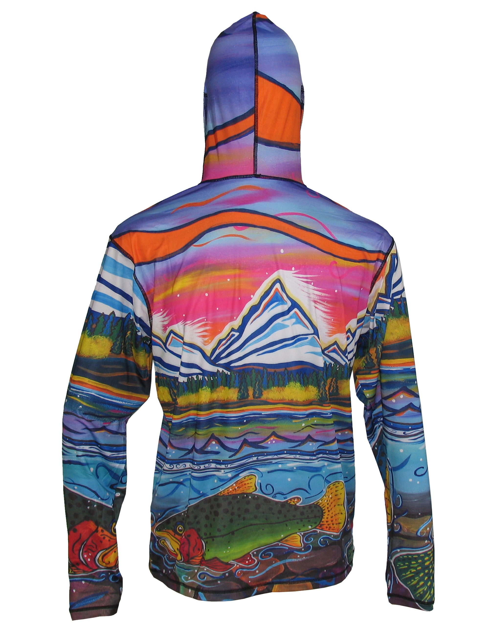 Brook Trout 1/4-Zip FlexShell Hoodie Fly Fishing Apparel - Cognito Brands,  Inc.