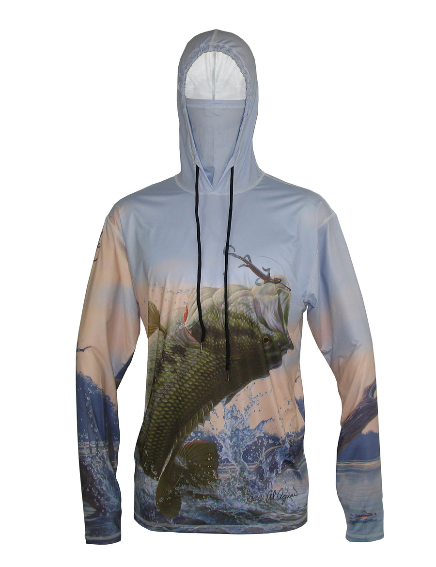 Lightweight Graphic Fishing Hoodies Fly Fishing Clothing and