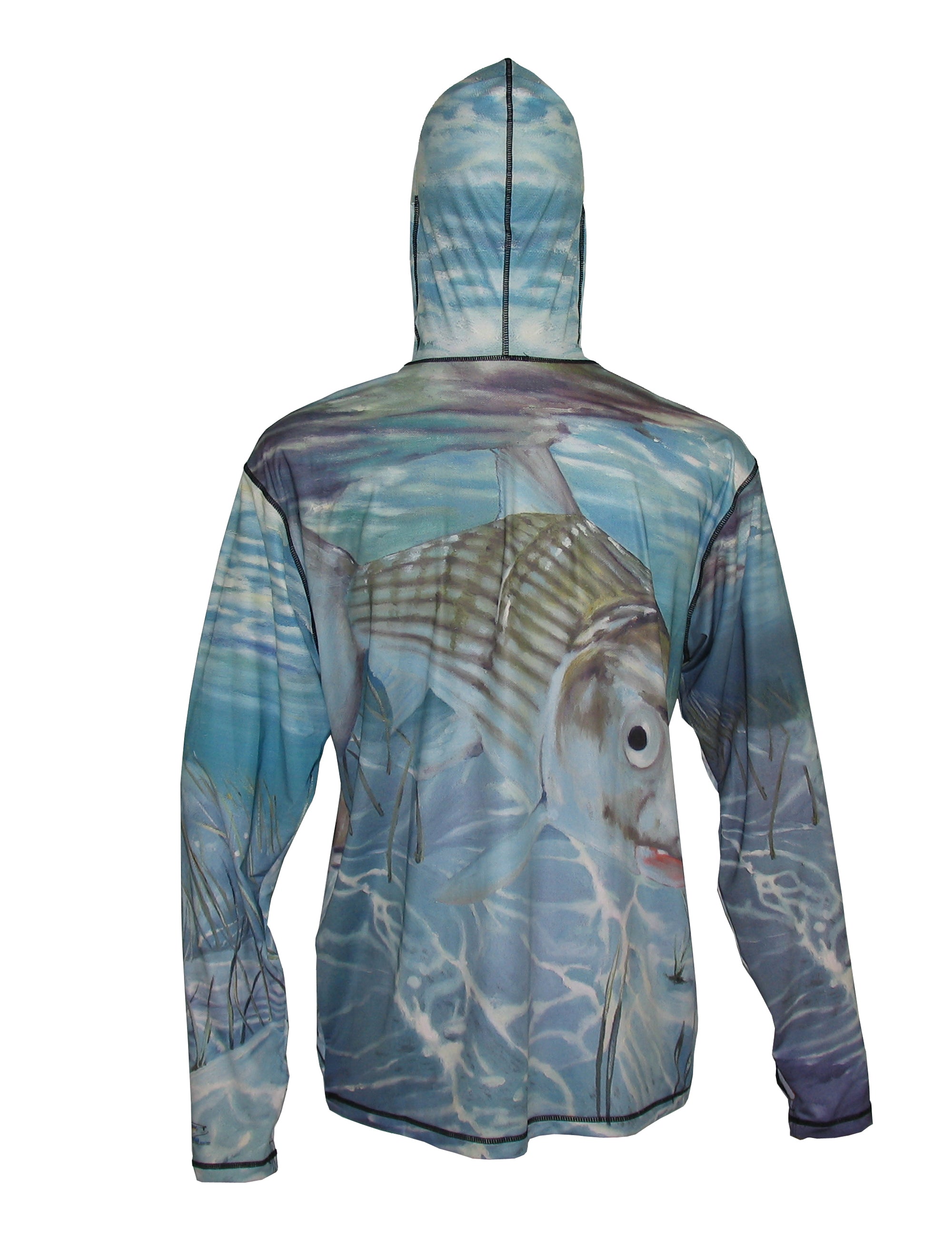 Bonefish Graphic Fishing Hoodie Fly Fishing Clothing and Apparel