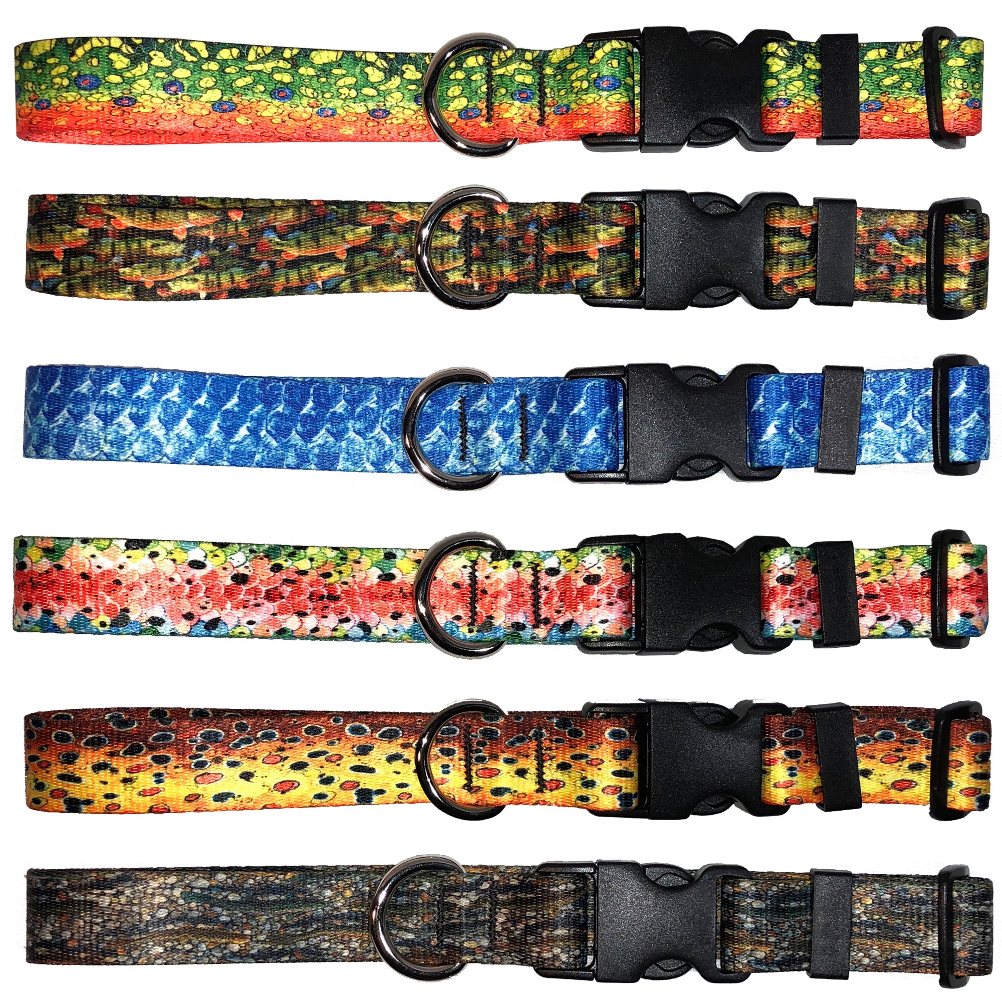 Trout cheap dog collar