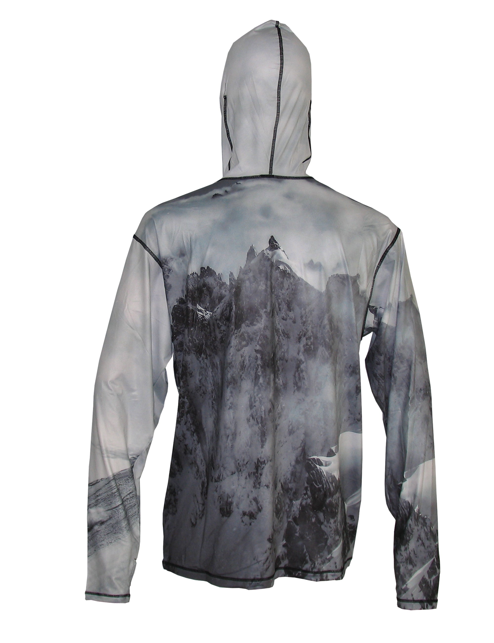 Jagged Edge Mountain Graphic Hoodie Outdoor Clothing and Apparel