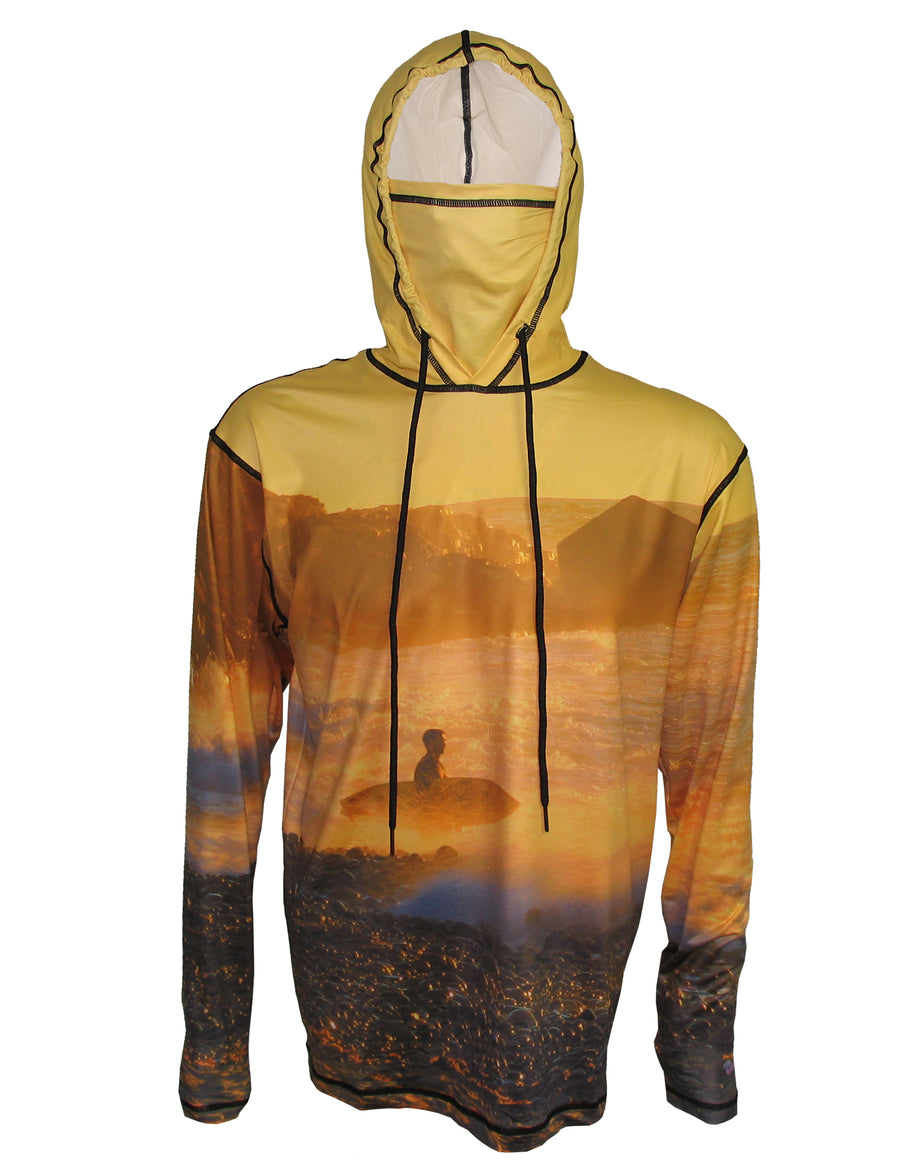 Lightweight Surf Dive Graphic Hoodies Sun Protective Beach Clothing Cognito Brands Inc