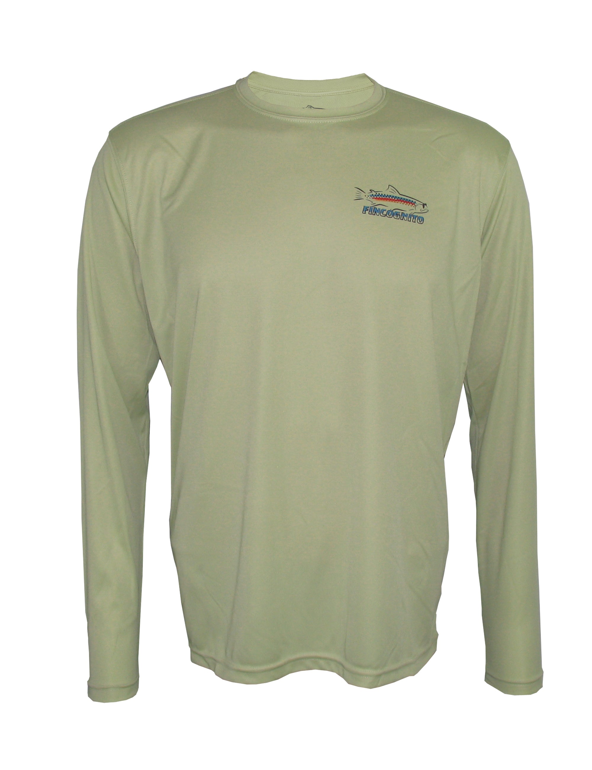 023 New BCF Fishing Shirt Green Fish Scales Long Sleeve Sun Jersey Zip Mens  XL