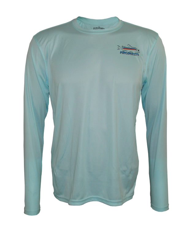 Men's Sun Protective Fishing Shirt Bonefish Seafoam Green Long Sleeve -  Cognito Brands, Inc.