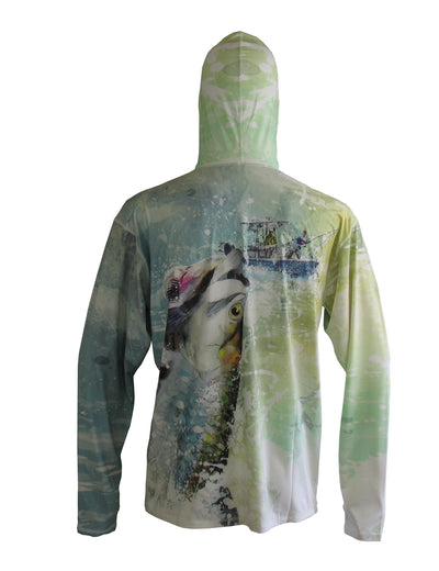 Tarpon Online Graphic Fishing Hoodie Fly Fishing Clothing and