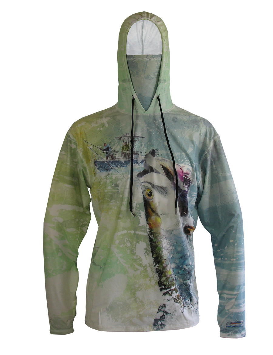 Walleye Graphic Fishing Hoodie Fly Fishing Clothing and Apparel