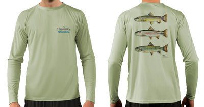 Fishing T Shirt Men Topographic Trout Fly Fishing Gifts for Men Fishing  Tshirt Trout Shirt -  Canada