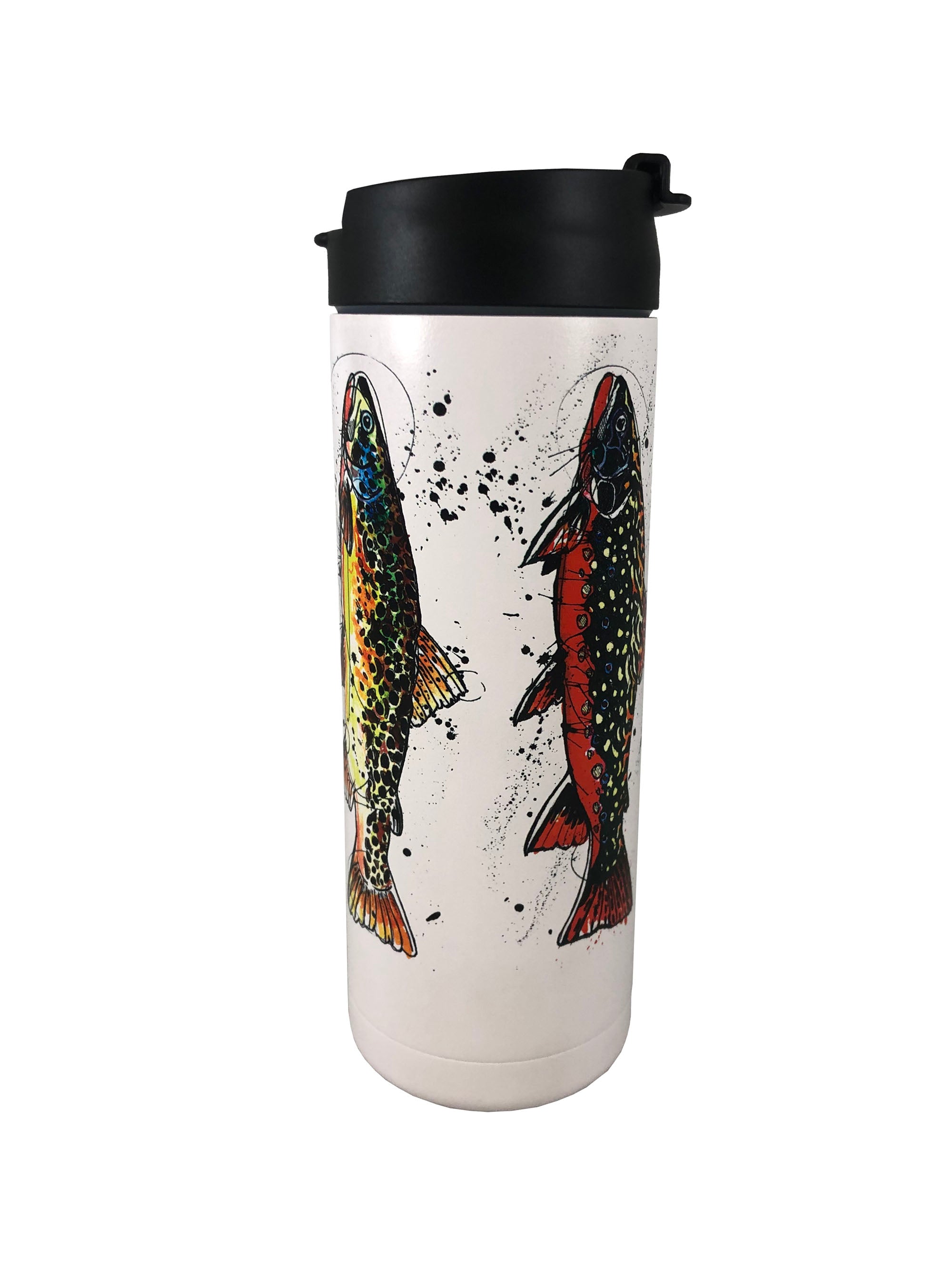 Grand Slam Hot/Cold Beverage Bottle-20 Oz., White