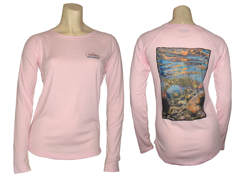 Women's Cutthroat Trout UPF50 L/S Fishing T Shirt - Cognito Brands